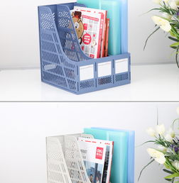 得力deli 9847三聯(lián)文件框 辦公桌面收納的得力助手