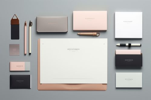 企業文件與辦公用品VI樣機效果圖及攝影圖資源指南